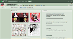 Desktop Screenshot of integral-fanclub.deviantart.com