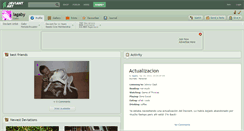 Desktop Screenshot of lagaby.deviantart.com