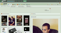 Desktop Screenshot of l0053r.deviantart.com