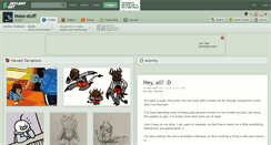 Desktop Screenshot of moso-stuff.deviantart.com