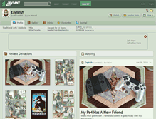 Tablet Screenshot of engirish.deviantart.com