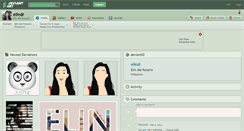 Desktop Screenshot of elindr.deviantart.com