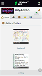 Mobile Screenshot of poly-love.deviantart.com