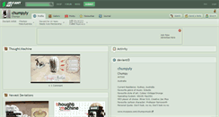 Desktop Screenshot of chumpyly.deviantart.com