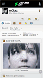 Mobile Screenshot of m0kaz.deviantart.com