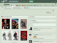 Tablet Screenshot of filmflam.deviantart.com