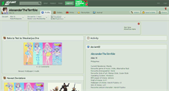 Desktop Screenshot of alexandertheterrible.deviantart.com