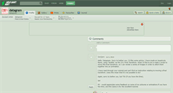 Desktop Screenshot of datagram.deviantart.com