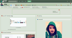 Desktop Screenshot of coleg.deviantart.com