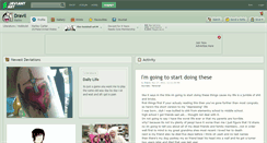 Desktop Screenshot of dravil.deviantart.com