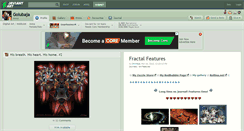 Desktop Screenshot of golubaja.deviantart.com