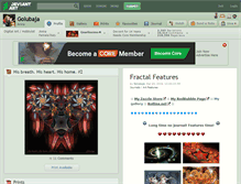 Tablet Screenshot of golubaja.deviantart.com
