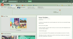 Desktop Screenshot of bat-snake.deviantart.com