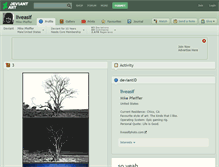 Tablet Screenshot of liveasif.deviantart.com