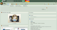 Desktop Screenshot of helbo.deviantart.com
