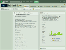 Tablet Screenshot of dark-woods-circus.deviantart.com