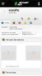 Mobile Screenshot of iconsplz.deviantart.com