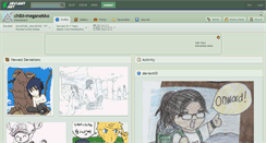 Desktop Screenshot of chibi-meganekko.deviantart.com