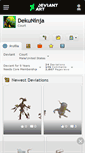 Mobile Screenshot of dekuninja.deviantart.com