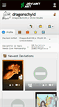 Mobile Screenshot of dragonschyld.deviantart.com