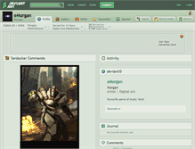 Tablet Screenshot of emorgan.deviantart.com