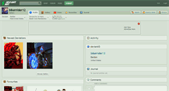 Desktop Screenshot of bikerrider12.deviantart.com