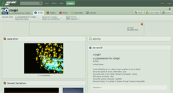 Desktop Screenshot of congki.deviantart.com