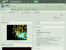 Tablet Screenshot of congki.deviantart.com