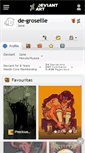 Mobile Screenshot of de-groseille.deviantart.com