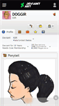 Mobile Screenshot of doggir.deviantart.com