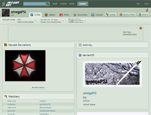 Tablet Screenshot of omegapsi.deviantart.com