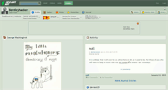 Desktop Screenshot of bentleyhacker.deviantart.com