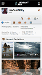 Mobile Screenshot of luvsunnsky.deviantart.com