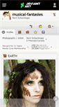 Mobile Screenshot of musical-fantasies.deviantart.com