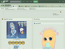 Tablet Screenshot of jetxaime.deviantart.com