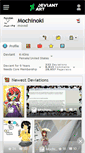 Mobile Screenshot of mochinoki.deviantart.com