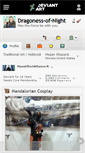 Mobile Screenshot of dragoness-of-night.deviantart.com