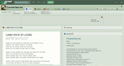 Desktop Screenshot of frownie-face-inc.deviantart.com