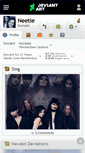 Mobile Screenshot of neetie.deviantart.com