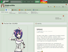 Tablet Screenshot of hinata-uchiha.deviantart.com