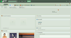 Desktop Screenshot of eskabar.deviantart.com