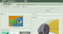 Desktop Screenshot of chibi-veneficus.deviantart.com