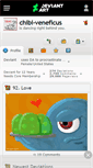 Mobile Screenshot of chibi-veneficus.deviantart.com