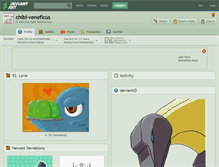 Tablet Screenshot of chibi-veneficus.deviantart.com