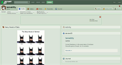 Desktop Screenshot of lannakitty.deviantart.com
