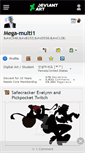 Mobile Screenshot of mega-multi1.deviantart.com