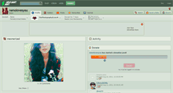 Desktop Screenshot of nenolovesyou.deviantart.com