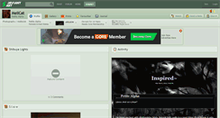 Desktop Screenshot of melicat.deviantart.com