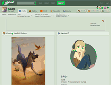 Tablet Screenshot of jukajo.deviantart.com