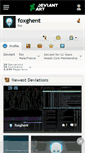 Mobile Screenshot of foxghent.deviantart.com